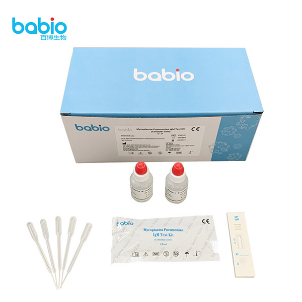 Mycoplasma Pneumoniae IgM testkit (kolloidalt guld)