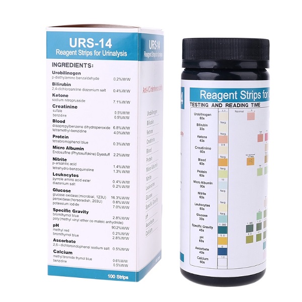 Reagensremsor för urinanalys